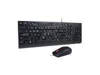 Lenovo 4X30L79897 tastiera Mouse incluso USB QWERTZ Tedesco Nero