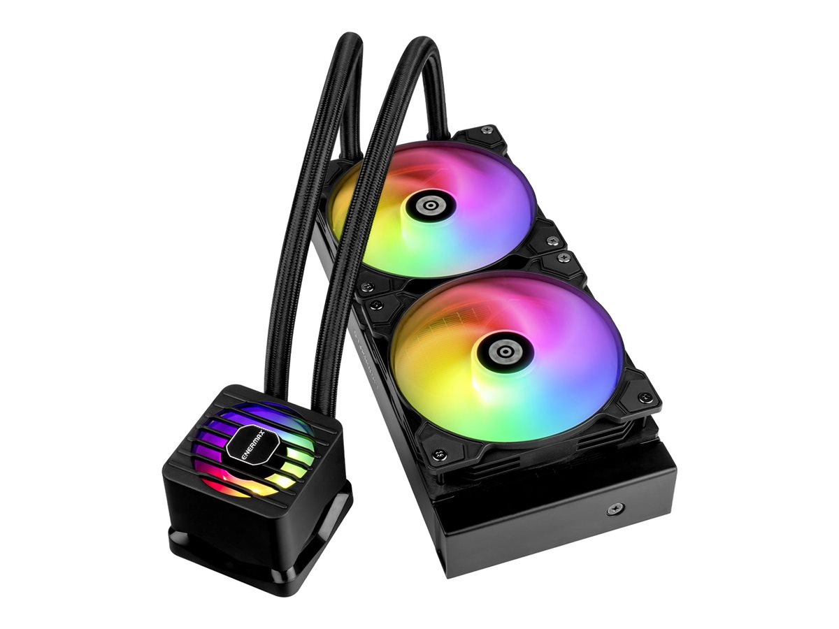 Enermax LIQMAXFLO 360mm CPU AIO Flüssigkeitskühler - Xtreme Doppelkammerpumpe- VRM