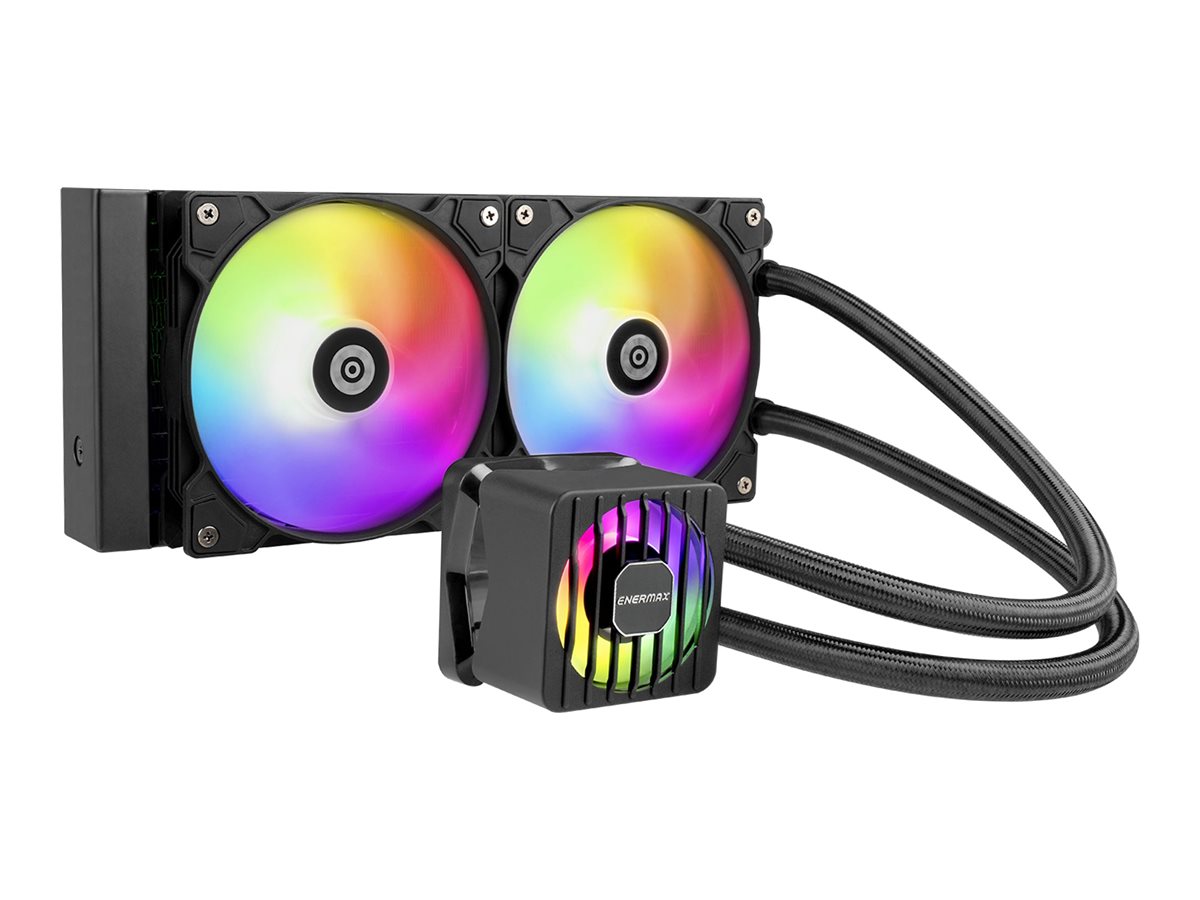 Enermax LIQMAXFLO 360mm CPU AIO Flüssigkeitskühler - Xtreme Doppelkammerpumpe- VRM