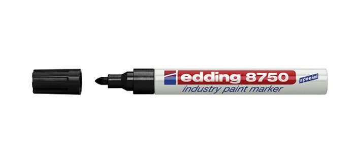 edding permanent Marker with Bullet Tip