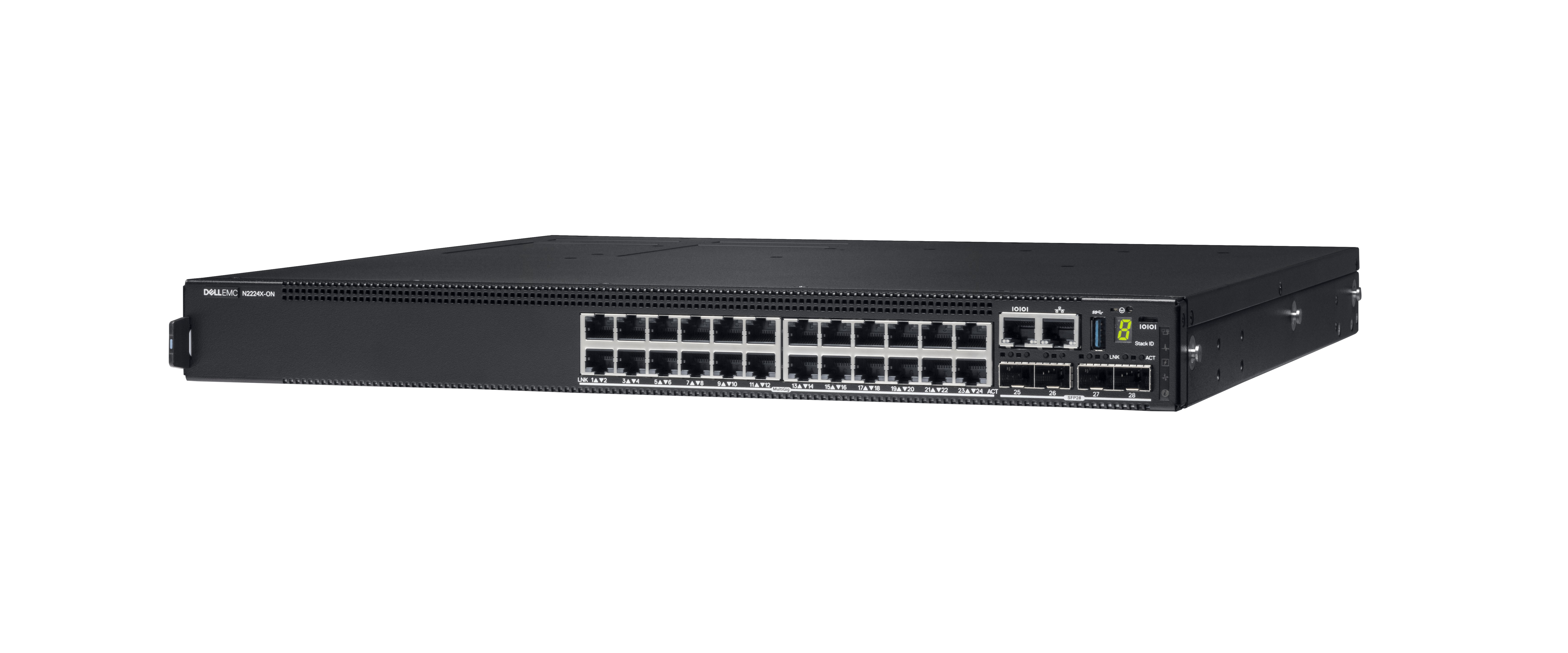 DELL N2224X-ON Gestito L3 Gigabit Ethernet (10/100/1000) 1U Nero