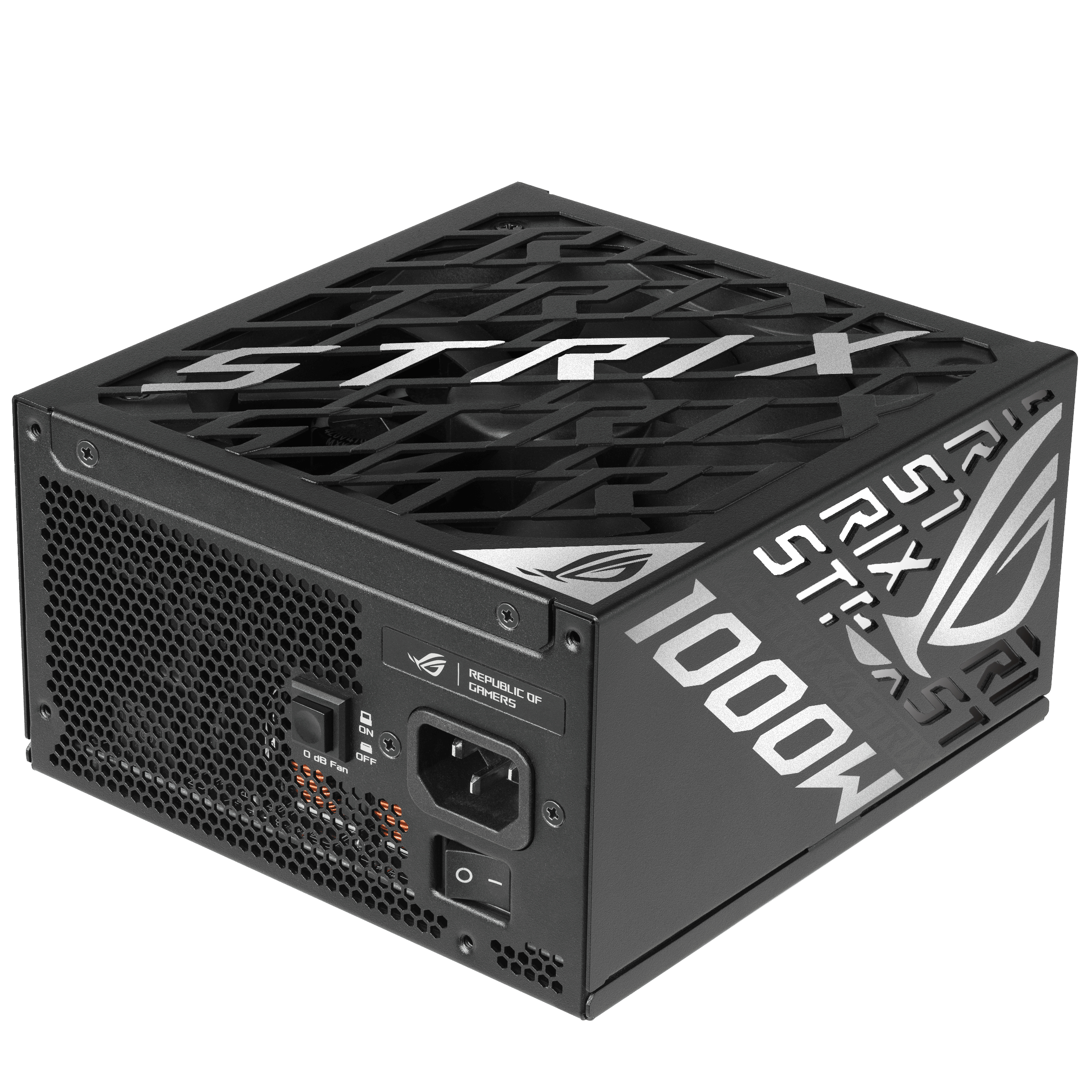 ASUS ROG STRIX-1000P-GAMING unidad de fuente de alimentaci�n 1000 W 20+4 pin ATX ATX Negro, Plata