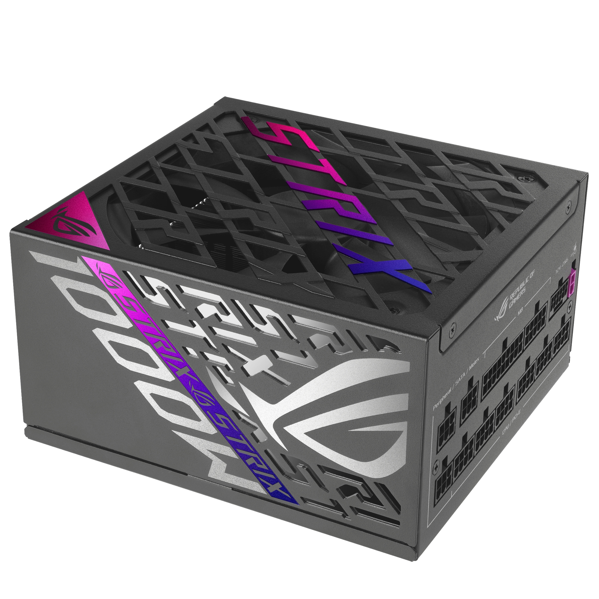 ASUS ROG STRIX-1000P-GAMING unidad de fuente de alimentaci�n 1000 W 20+4 pin ATX ATX Negro, Plata