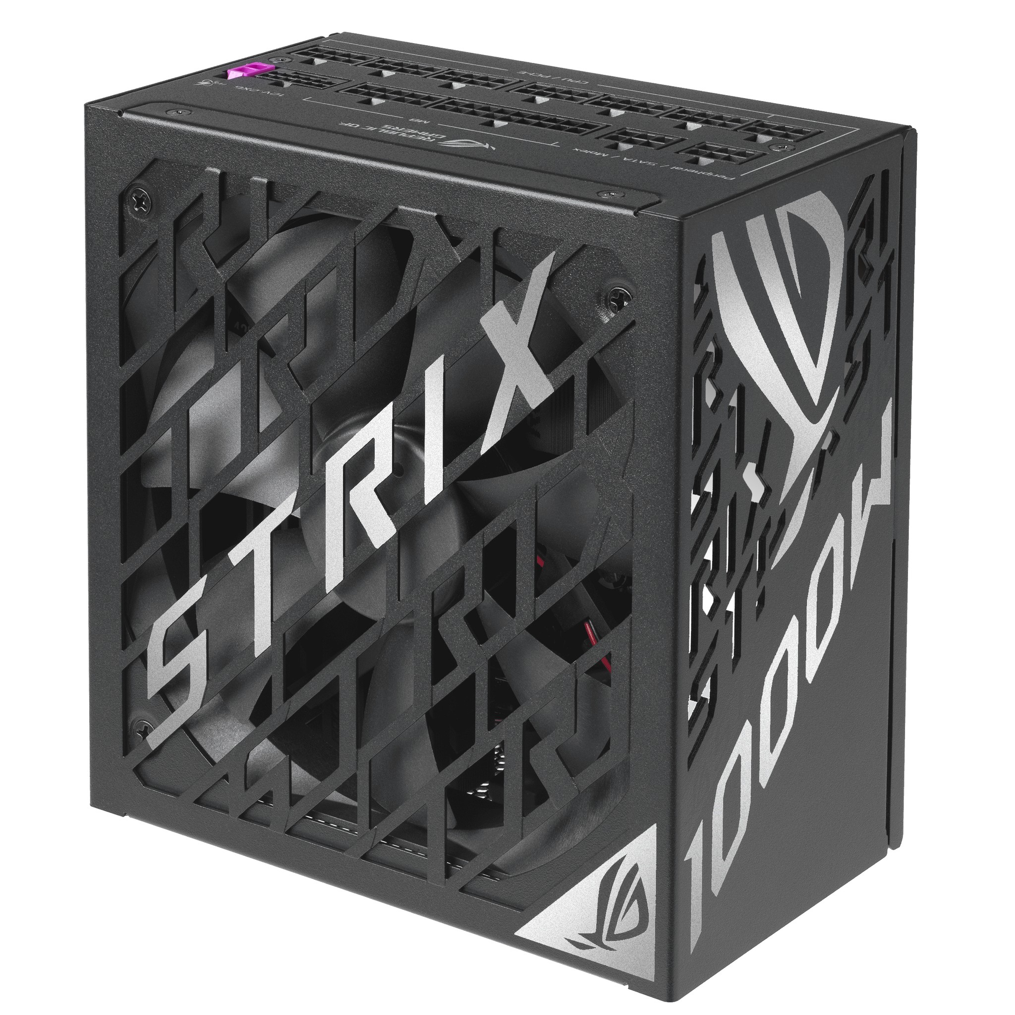 ASUS ROG STRIX-1000P-GAMING unidad de fuente de alimentaci�n 1000 W 20+4 pin ATX ATX Negro, Plata