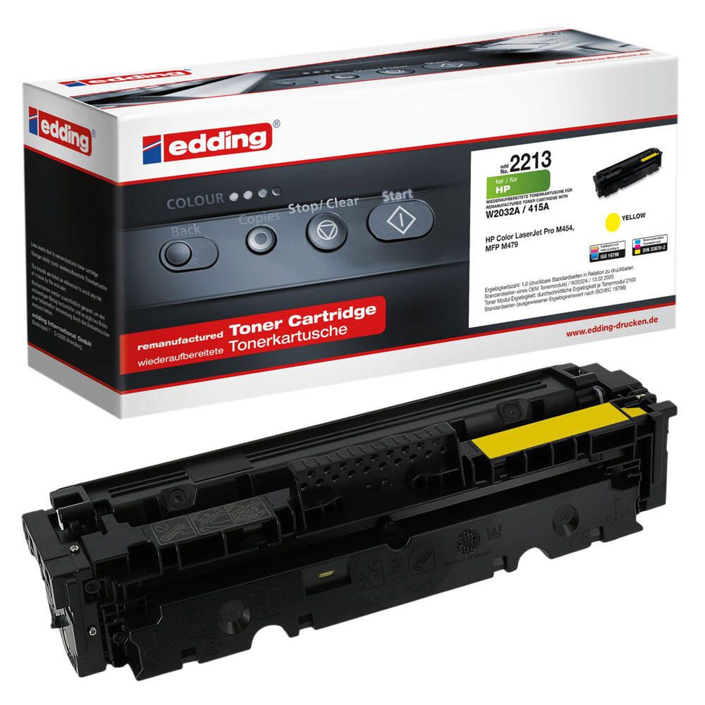 EDDING EDD-2213 gelb Toner ersetzt HP 415A W2032A 18-2213 - Tonereinheit