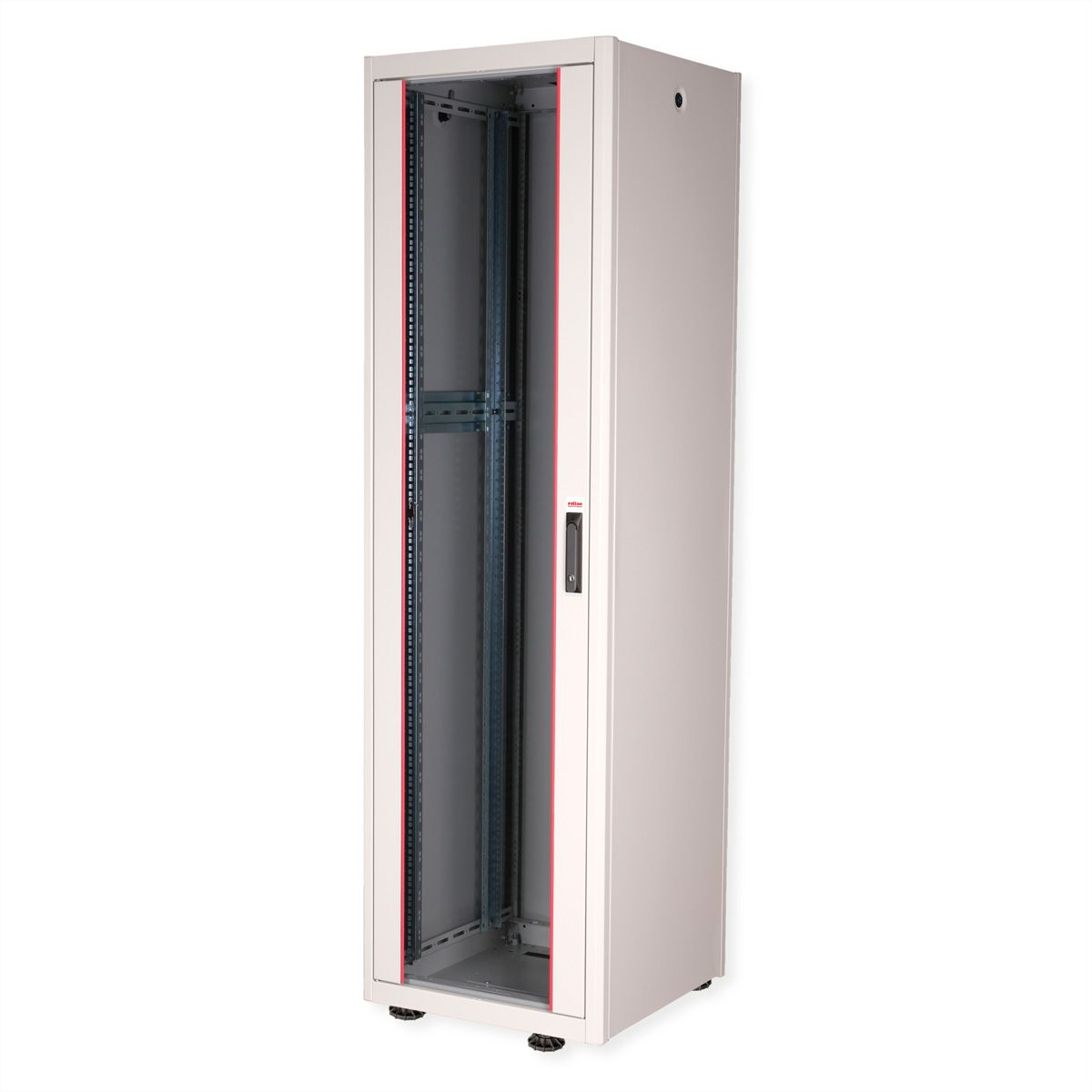 ROLINE Basic - Geh�use Netzwerkschrank - mit Glast�r, 600 x 600 mm (B x T)