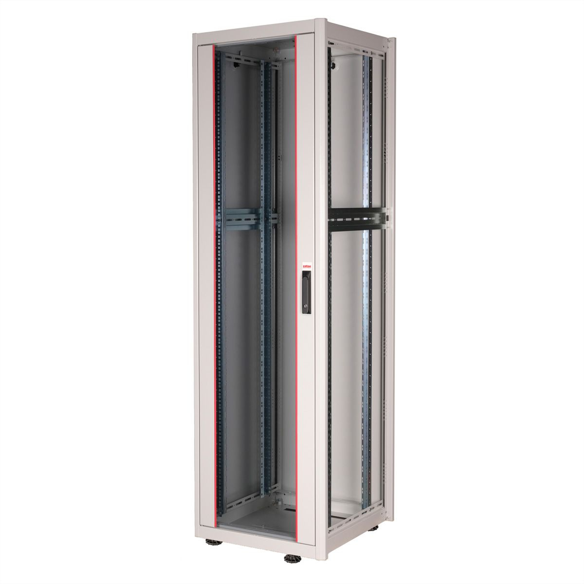 ROLINE Basic - Geh�use Netzwerkschrank - mit Glast�r, 600 x 600 mm (B x T)
