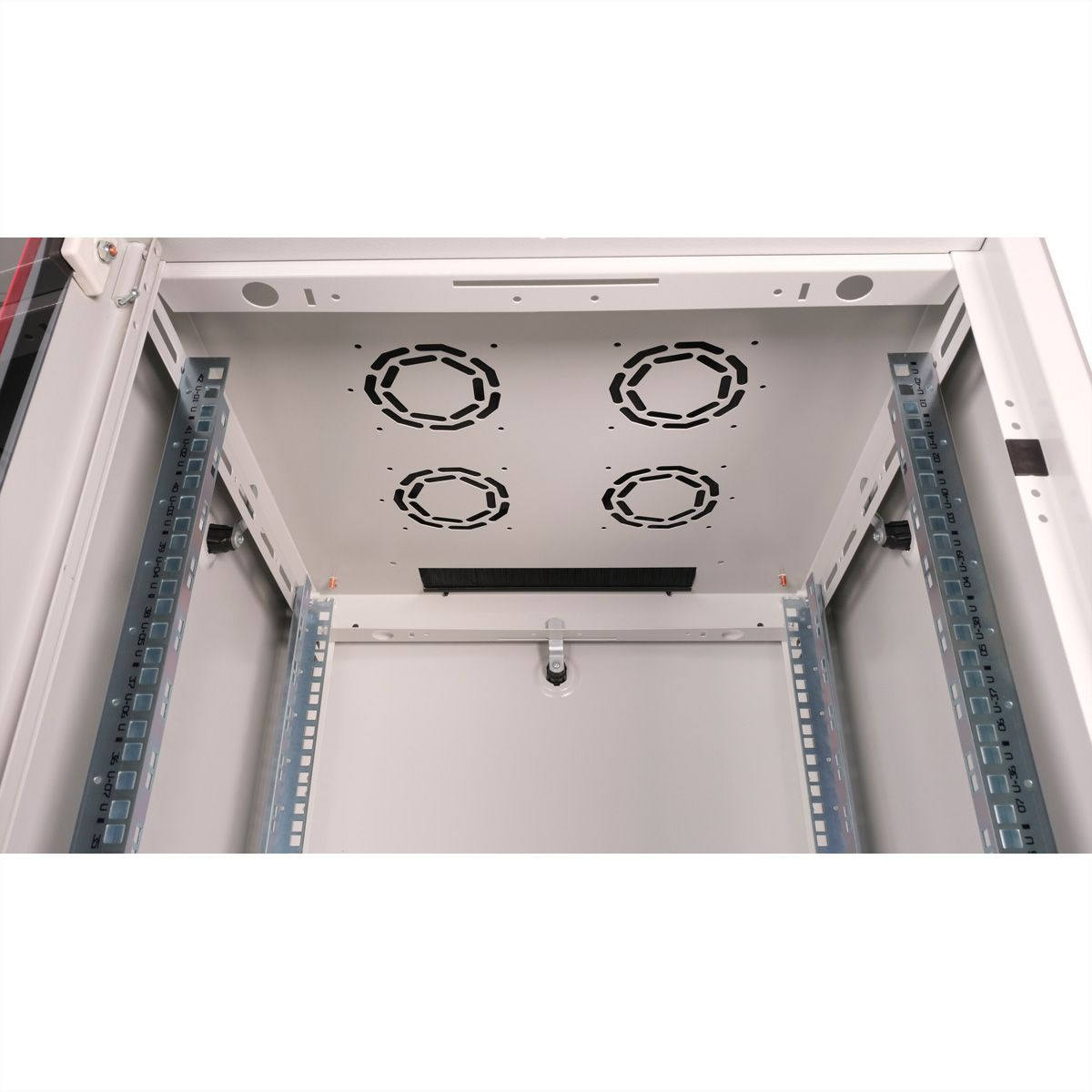 ROLINE Basic - Geh�use Netzwerkschrank - mit Glast�r, 600 x 600 mm (B x T)