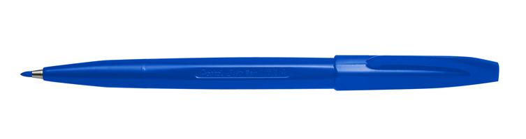 Pentel Sign Pen - Blau - Fein - Blau - Tinte auf Wasserbasis - 2 mm - 12 St�ck(e)
