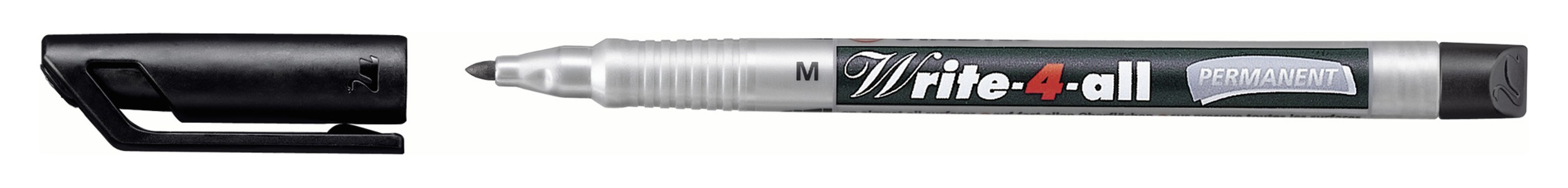 STABILO Write-4-all - Marker - permanent - Schwarz