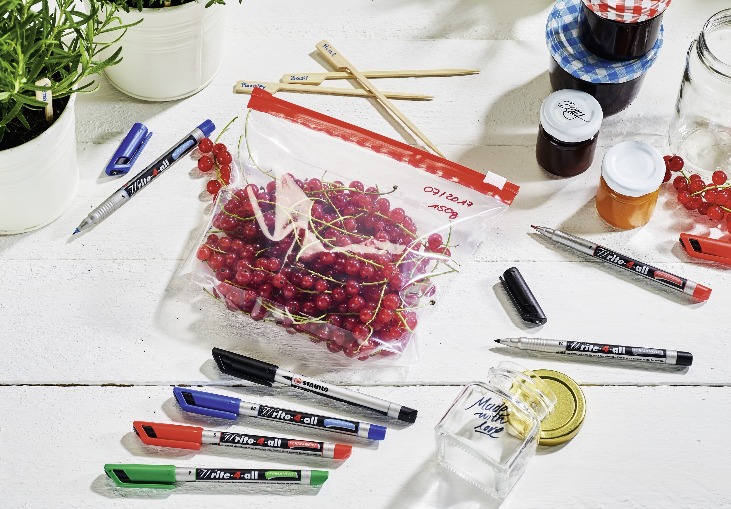 STABILO Write-4-all - Marker - permanent - Schwarz