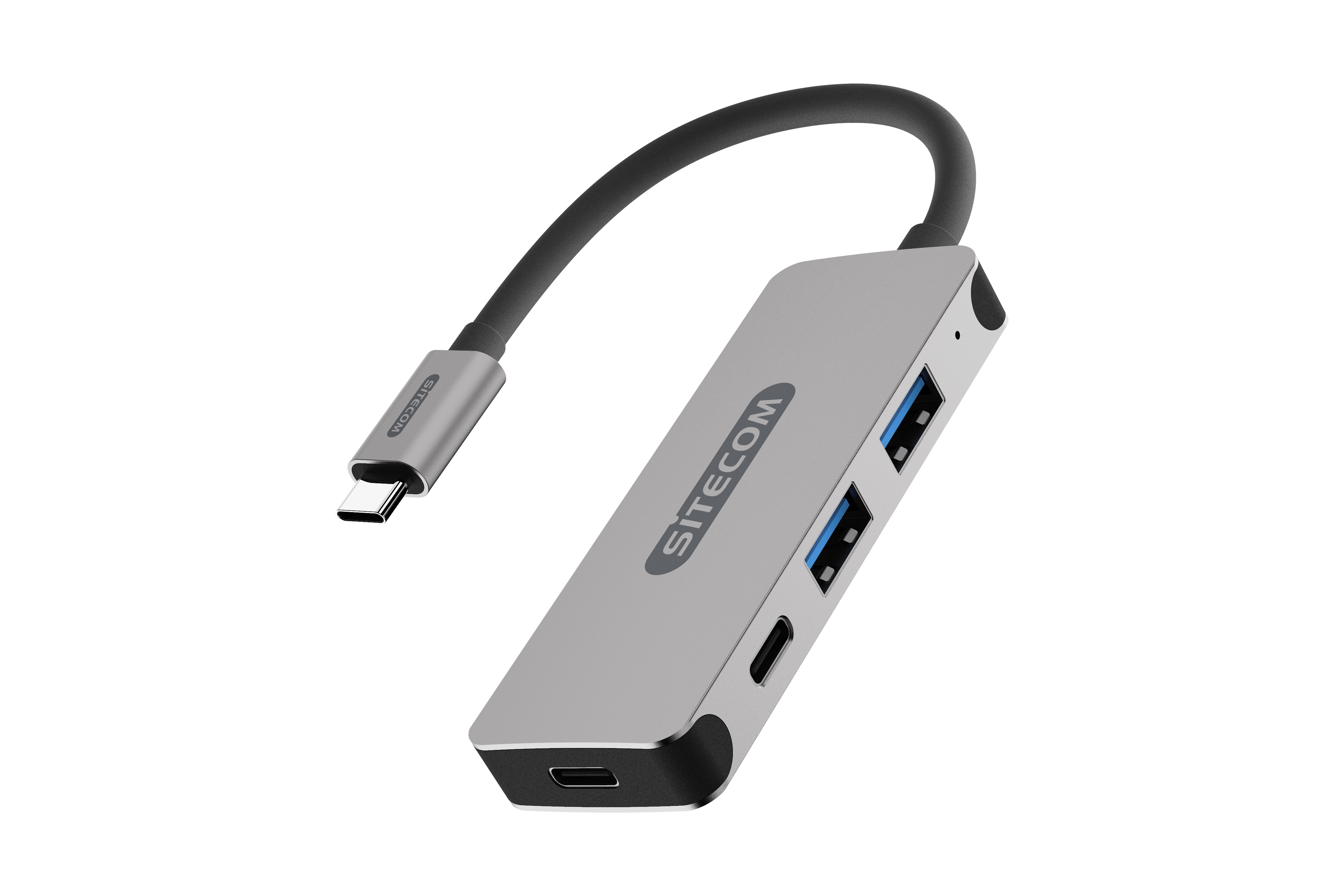Sitecom CN 384 - Hub - 2 x USB 3.1 + 2 x USB-C