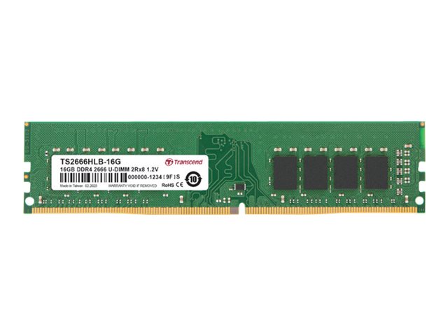 Transcend JetRAM - DDR4 - Modul - 16 GB - DIMM 288-PIN