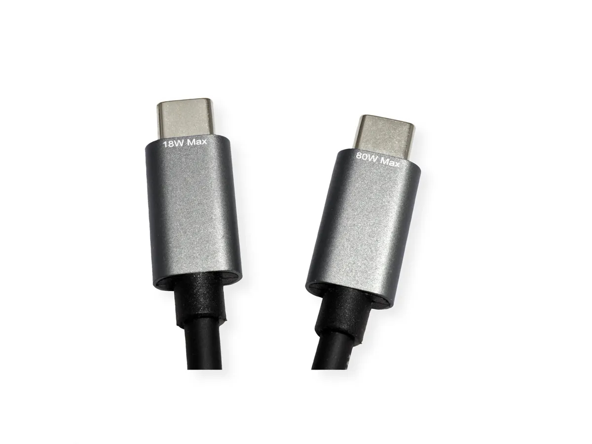 ROTRONIC-SECOMP Roline - USB-Kabel - 24 pin USB-C (M) zu 24 pin USB-C (M)