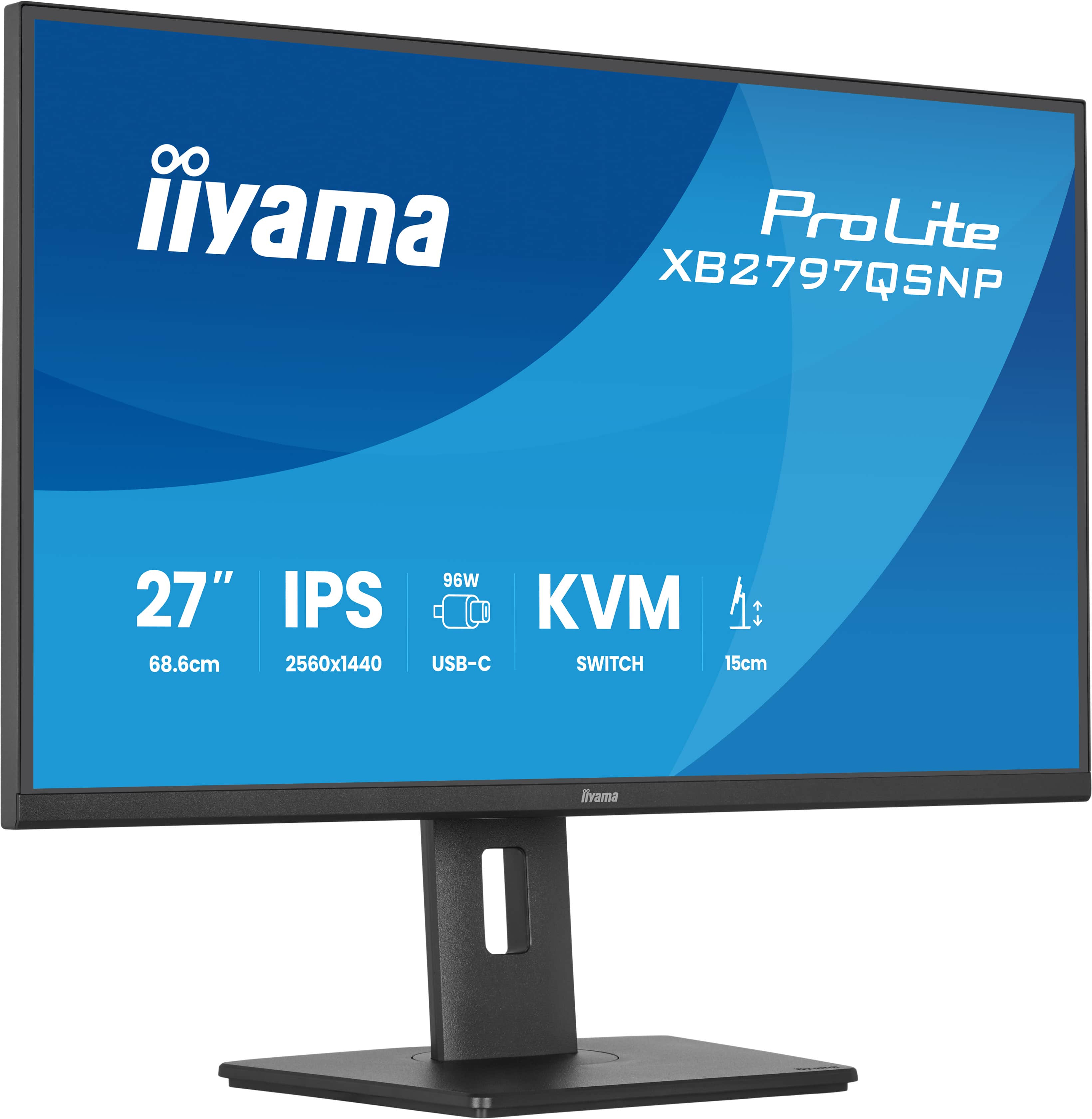 Iiyama ProLite XB2797QSNP-B1 - LED-Monitor - 68.6 cm (27)