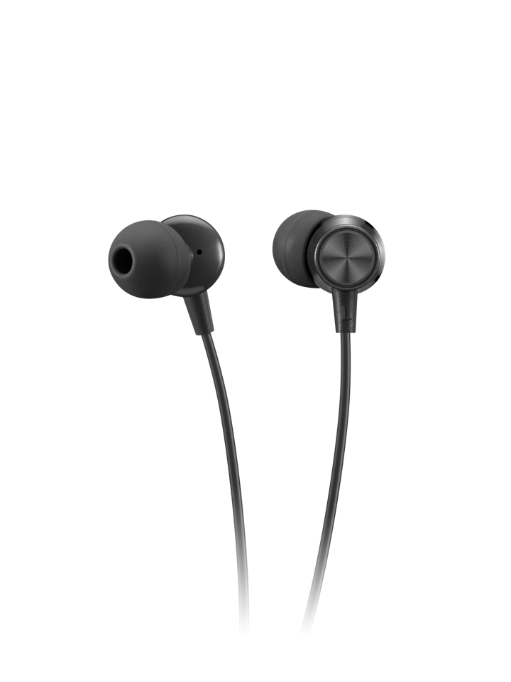 Lenovo Go - Ohrh�rer mit Mikrofon - im Ohr - Schwarz