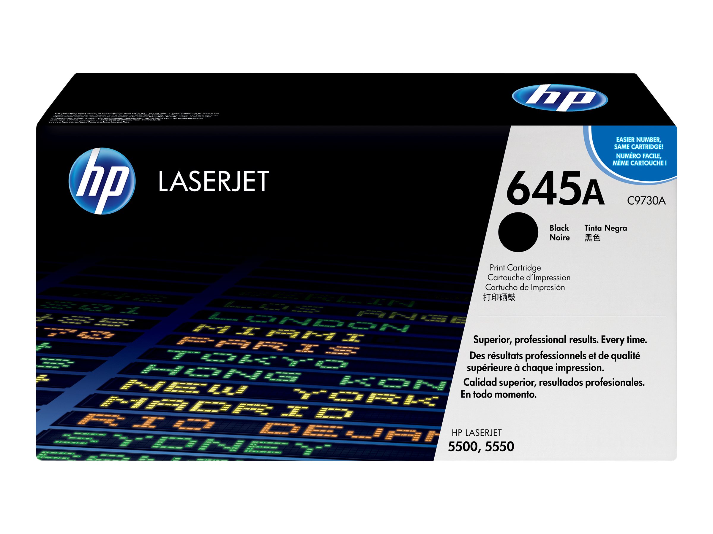 HP 645A - C9730A - Toner schwarz - fr Color LaserJet 5500 5550