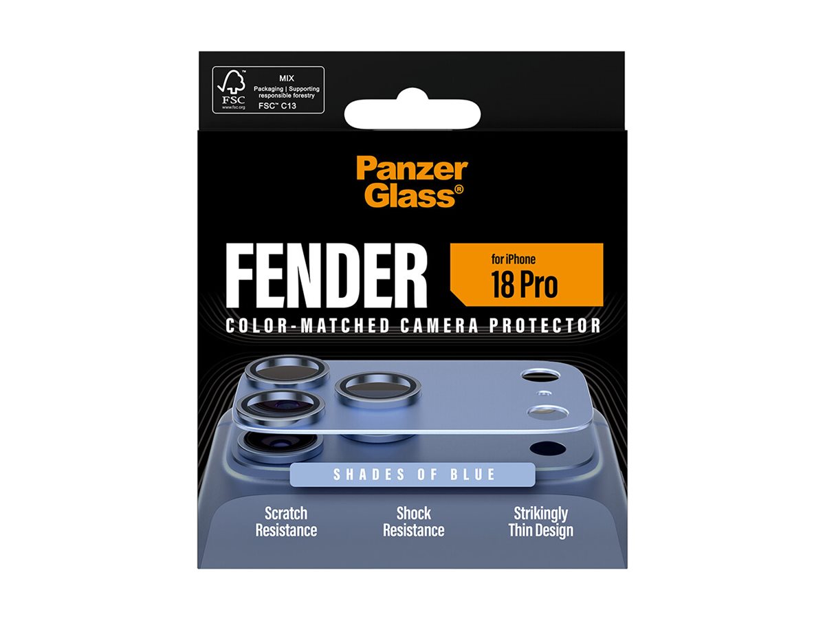 PanzerGlass Fender Protezione Fotocamere Shades of Blue iPhone 18 Pro