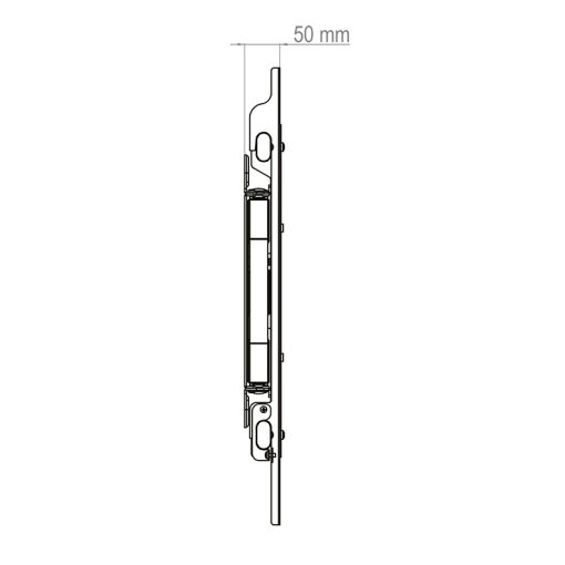 Hagor BrackIT XXL HD II 2.49 m (98) Wall Black