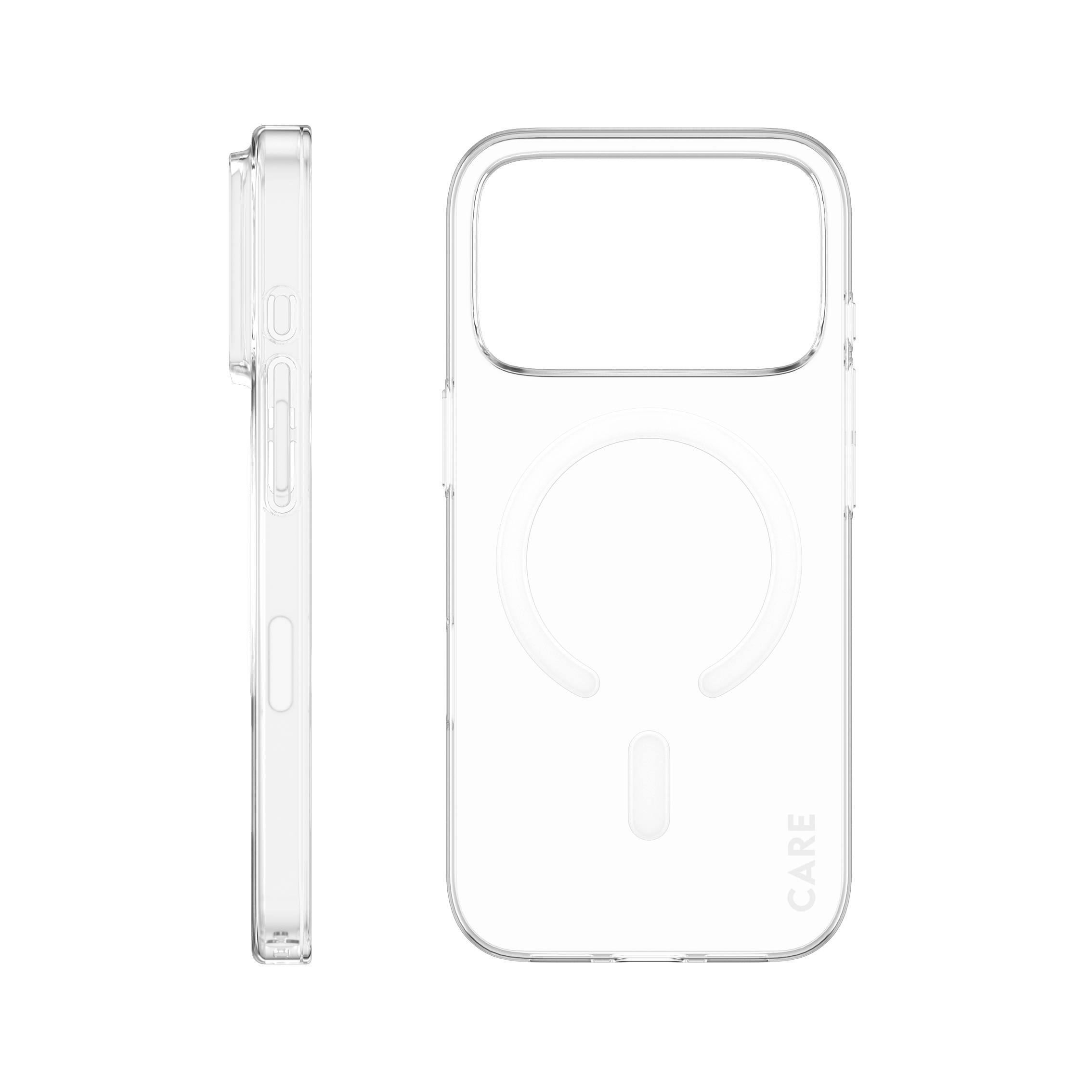 PanzerGlass CARE by � SL1M Case Transparent w. MagSafe iPhone 17 Pro custodia per cellulare Cover Trasparente