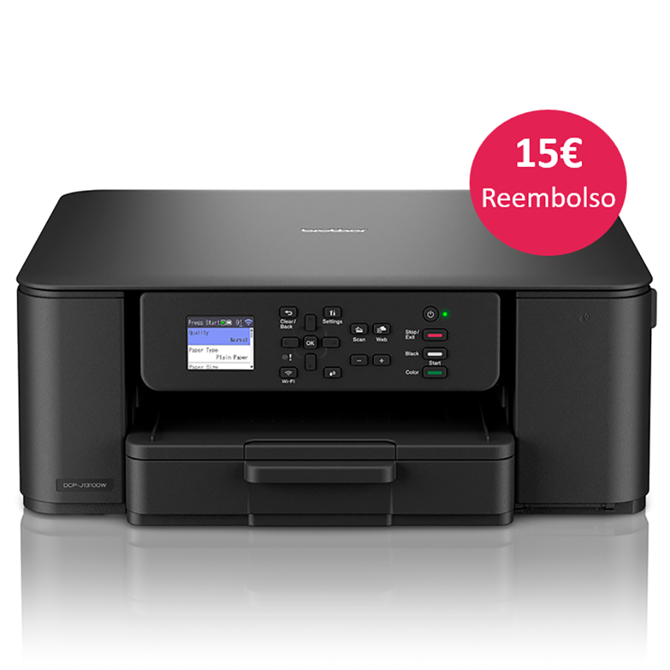 Brother 3-in-1 Compact Wireless Inkjet Printer DCP-J1310DW