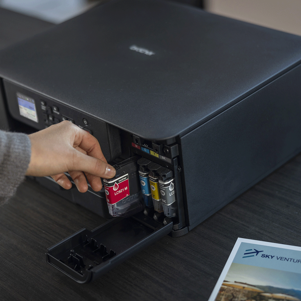 Brother 3-in-1 Compact Wireless Inkjet Printer DCP-J1310DW