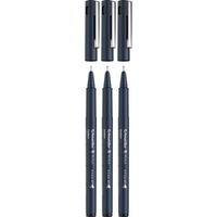 Schneider Schreibger�te Pictus stylo fin Noir 3 pi�ce(s)