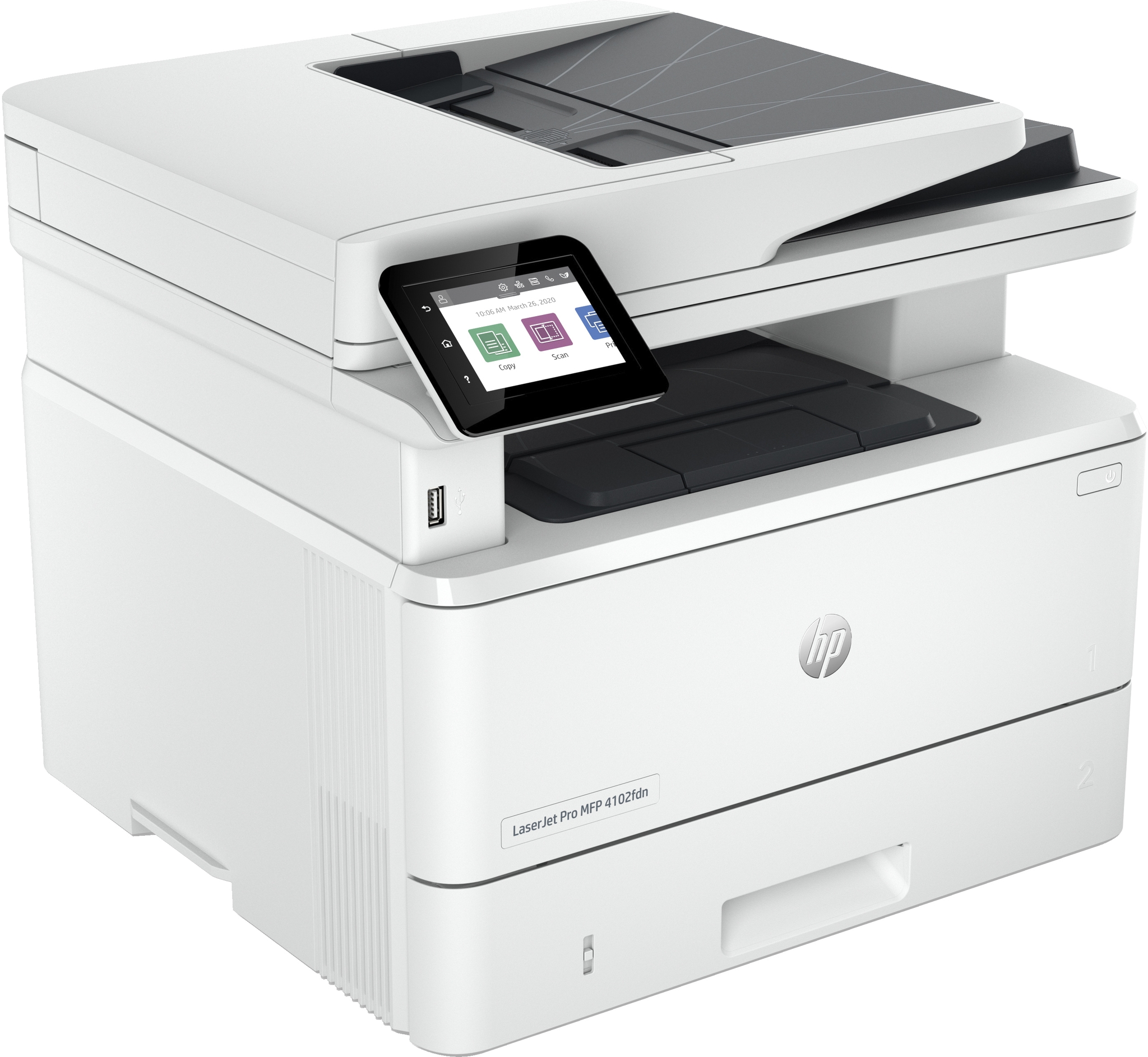 HP LaserJet Pro MFP 4102fdn - Multifunktionsdrucker - s/w - Laser - Legal (216 x 356 mm)