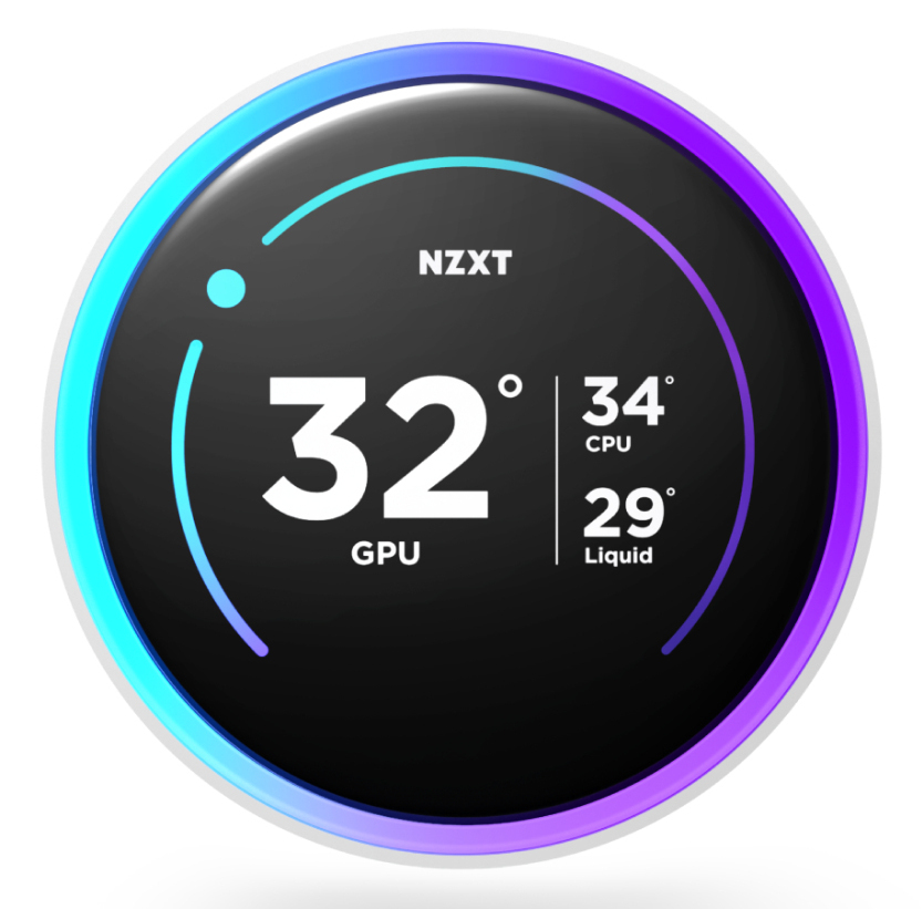 NZXT Kraken Elite 360 RGB Processeur Refroidisseur de liquide tout-en-un 12 cm Blanc 1 pi�ce(s)