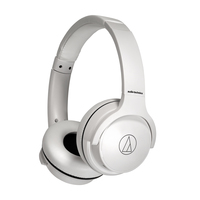 Audio-Technica AudioT ATH-S200BTWH geschl. Kopfh?rer wh| Wireless Headphones White