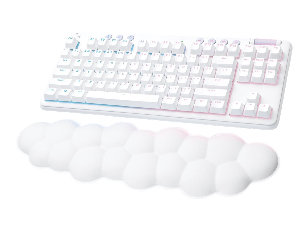 Logitech G G715 tastiera RF senza fili + Bluetooth QWERTY US International Bianco