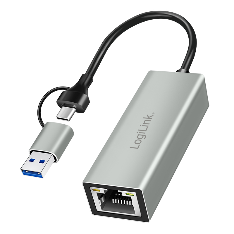 LogiLink Netzwerkadapter - USB - Gigabit Ethernet