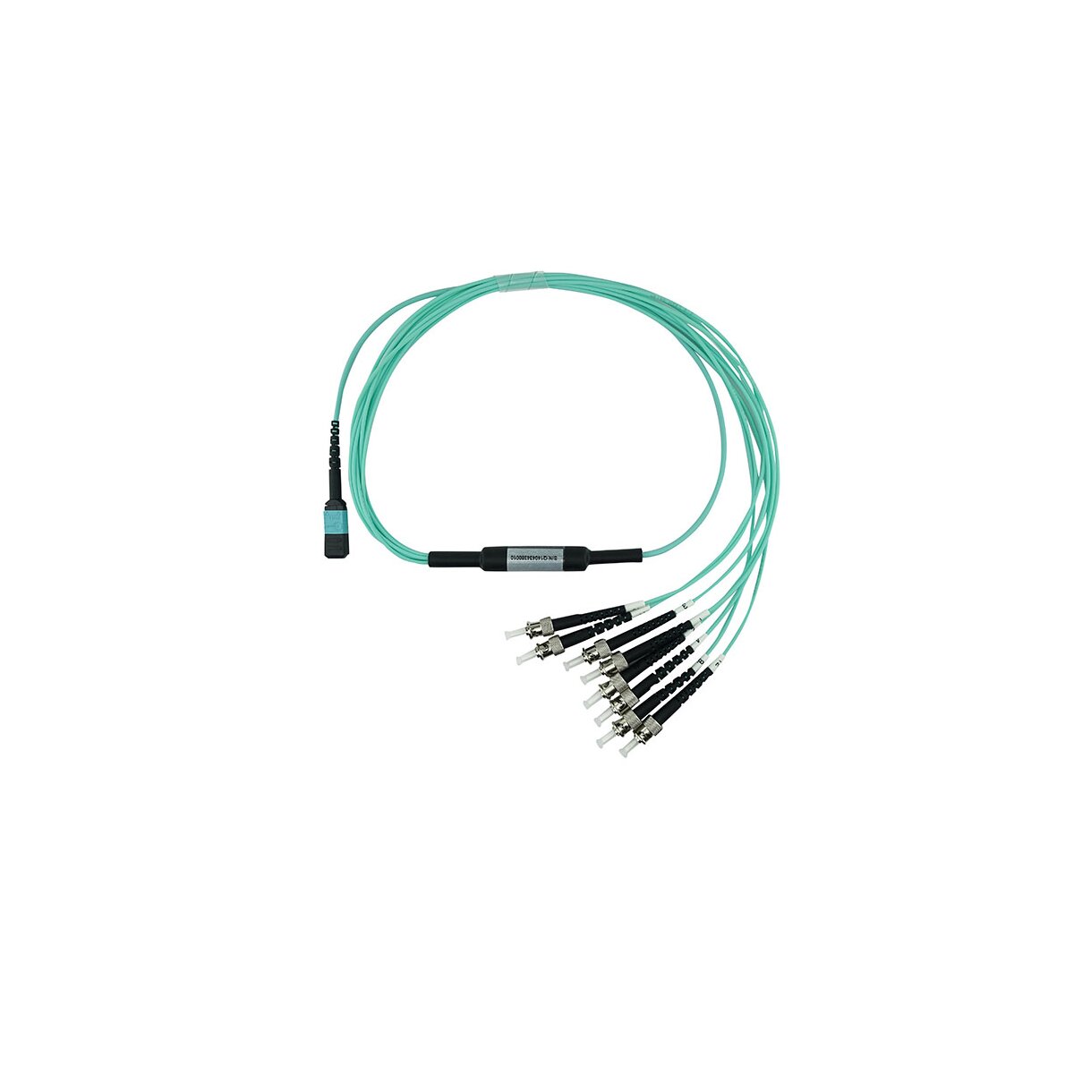 BlueOptics SFP6143EU3MKB fibre optic cable 3 m MTP ST OM3 Aqua colour