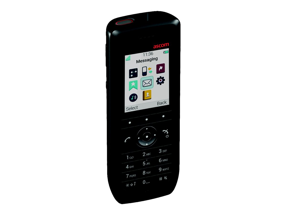 Ascom i63 Protector - Schnurloses VoIP-Telefon - IEEE 802.11a/b/g/n/ac (Wi-Fi)