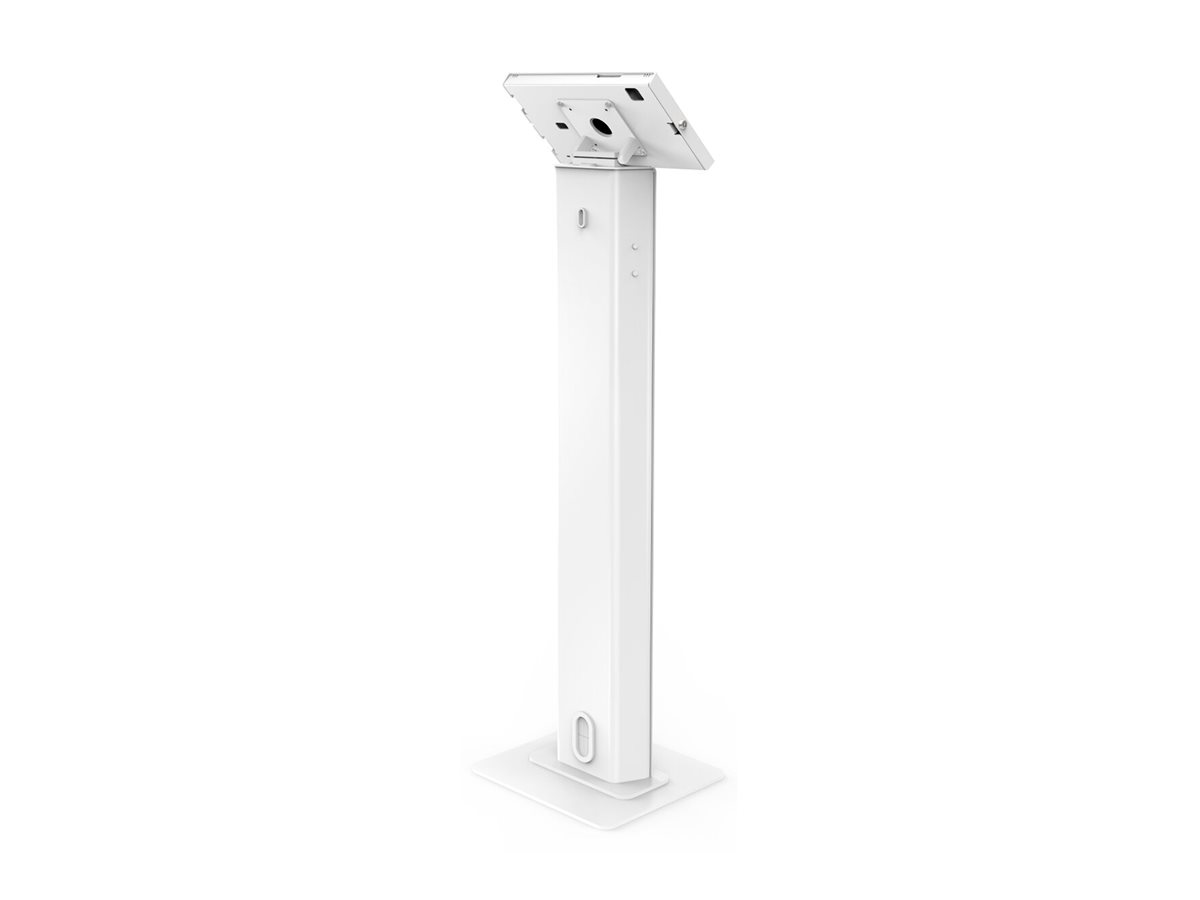 Compulocks Galaxy Tab A9+ Apex Enclosure Brandable Floor Stand - White