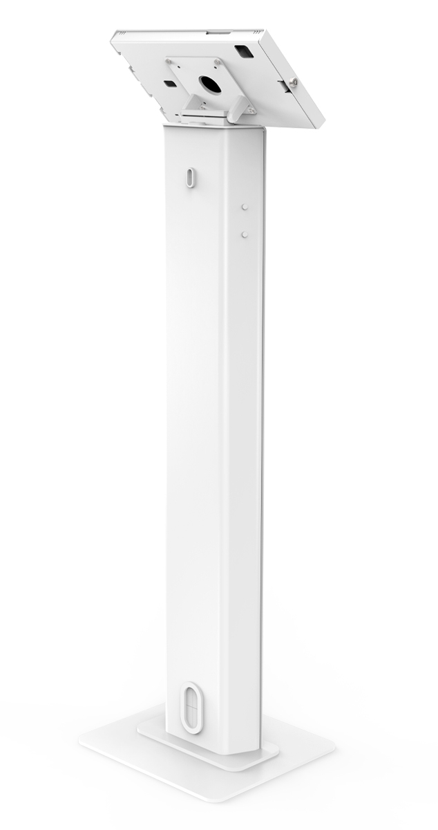 Compulocks Galaxy Tab A9+ Apex Enclosure Brandable Floor Stand - White