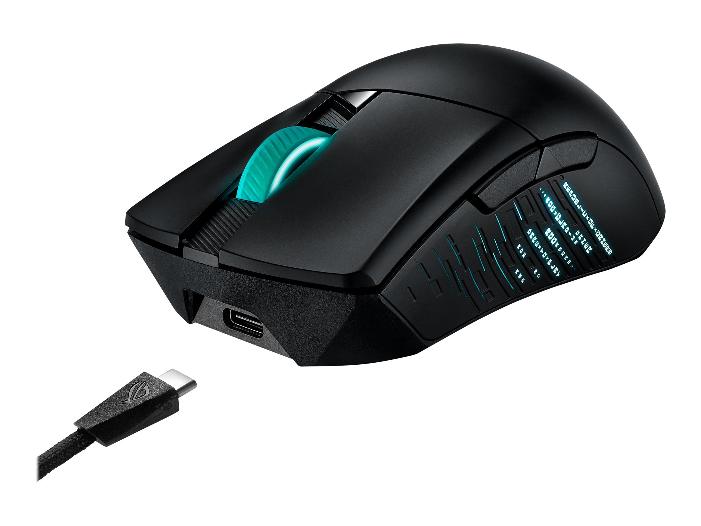 ASUS ROG Gladius III Wireless mouse Mano destra RF Wireless + Bluetooth + USB Type-A Ottico 19000 DPI