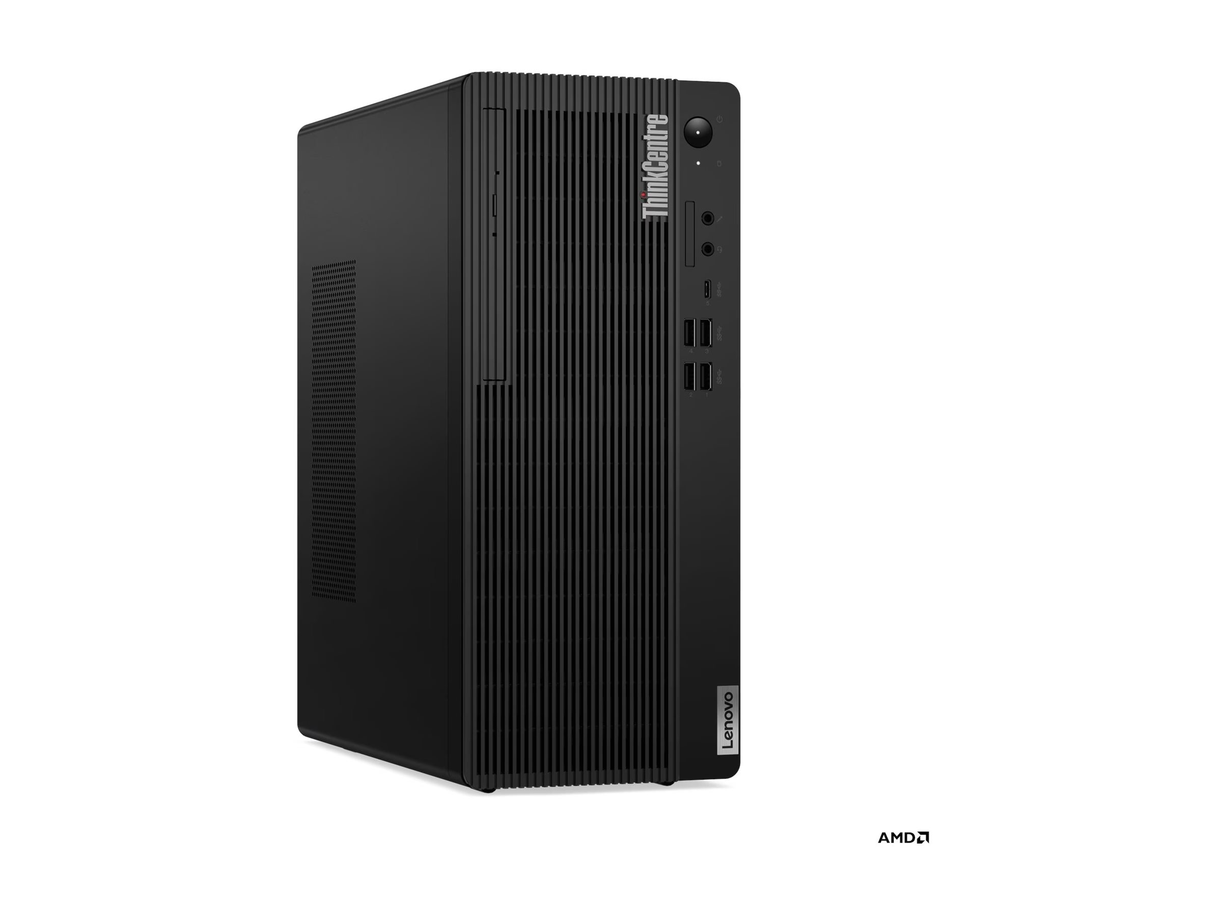 Lenovo ThinkCentre M75t Gen 5 12XB - Tower - Ryzen 5 8500G / 3.5 GHz - RAM 16 GB - SSD 512 GB - TCG Opal Encryption 2, NVMe - Radeon 740M - 1GbE, Wi-Fi 6E, Bluetooth 5.3 - WLAN: 802.11a/b/g/n/ac/ax (Wi-Fi 6E)