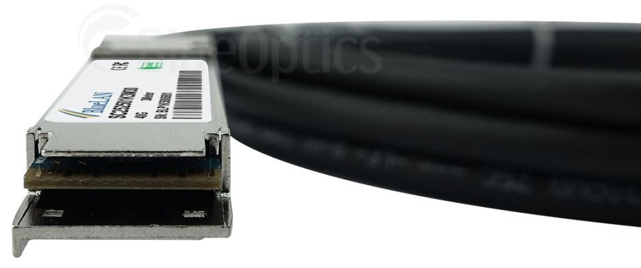 BlueOptics DEM-CB300QXS cable infiniBanc 3 m QSFP Negro