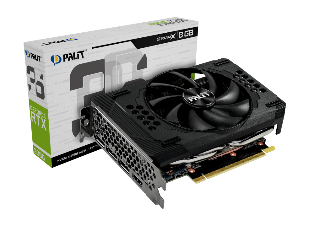 数量限定低価Nvidia Palit StormX RTX 3060 12GB グラフィックボード・グラボ・ビデオカード