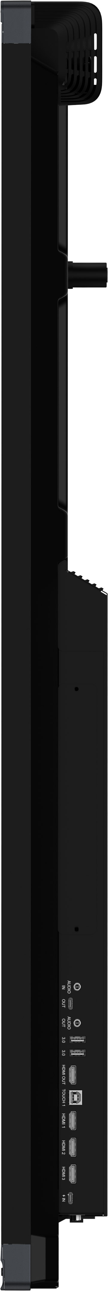 iiyama PROLITE TE7514MIS-B2AG Pannello piatto per segnaletica digitale 190,5 cm (75) Wi-Fi 435 cd/m� 4K Ultra HD Nero Touch screen Processore integrato Android 24/7