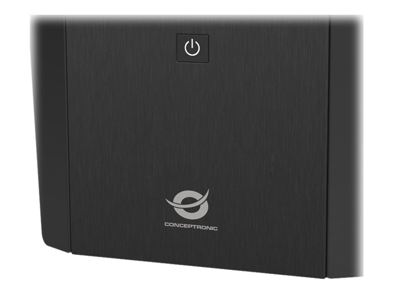 Conceptronic ZEUS04EM alimentation dnergie non interruptible Interactivit de ligne 2,2 kVA 1320 W 5 sortie(s) CA