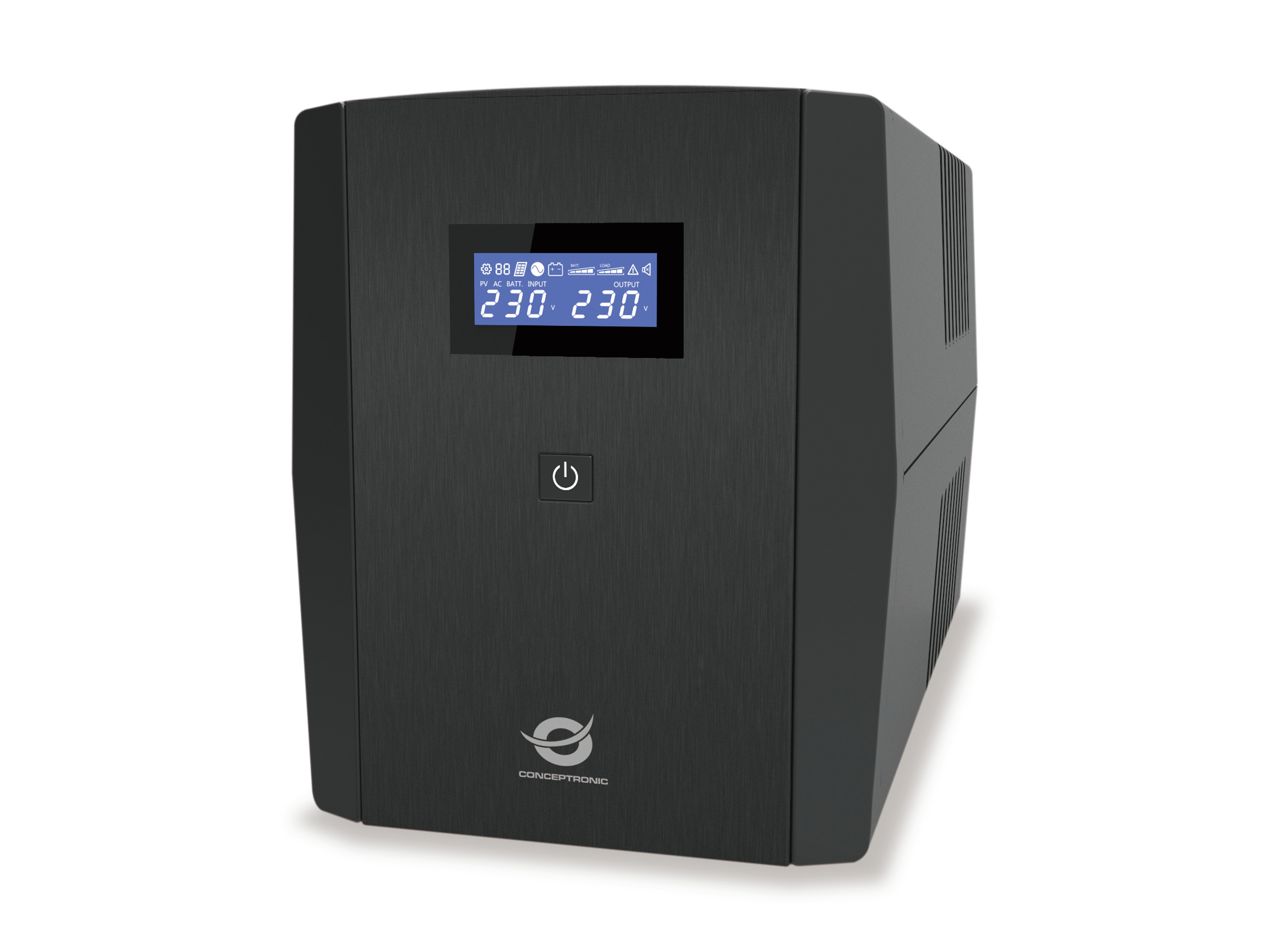 Conceptronic ZEUS04EM alimentation dnergie non interruptible Interactivit de ligne 2,2 kVA 1320 W 5 sortie(s) CA