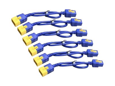 APC AP8712SX590 power cable Blue 0.61 m C19 coupler C20 coupler