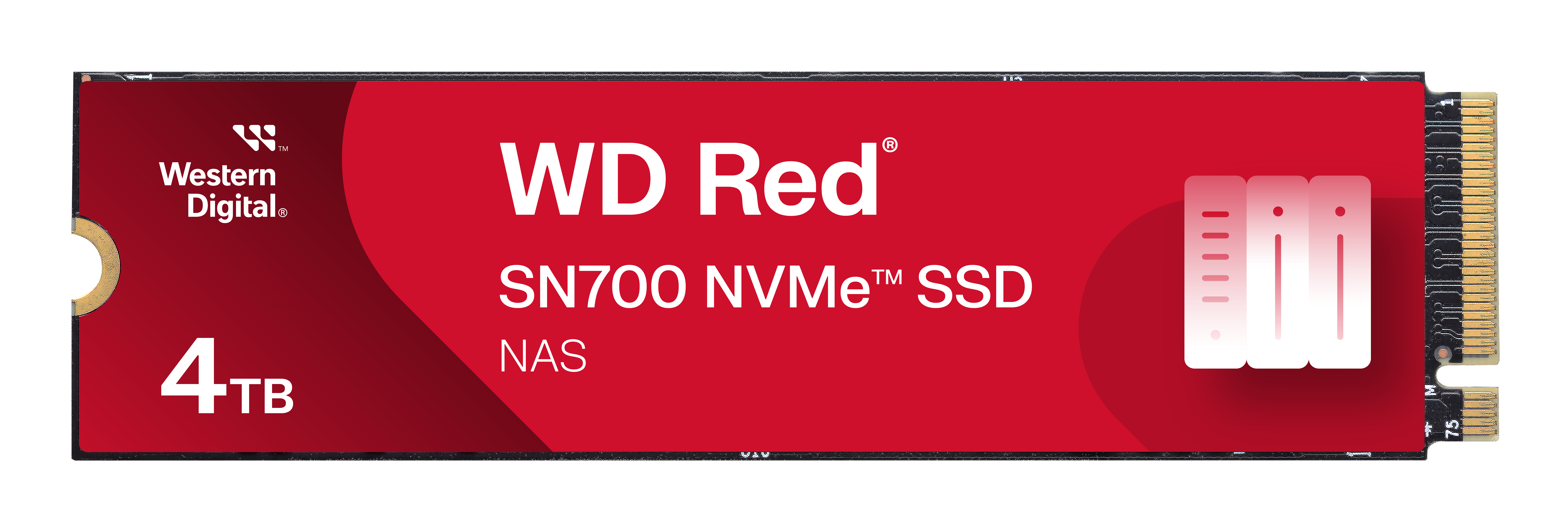Western Digital Red WD SN700 NVMe POWERED BY SANDISK 4 TB