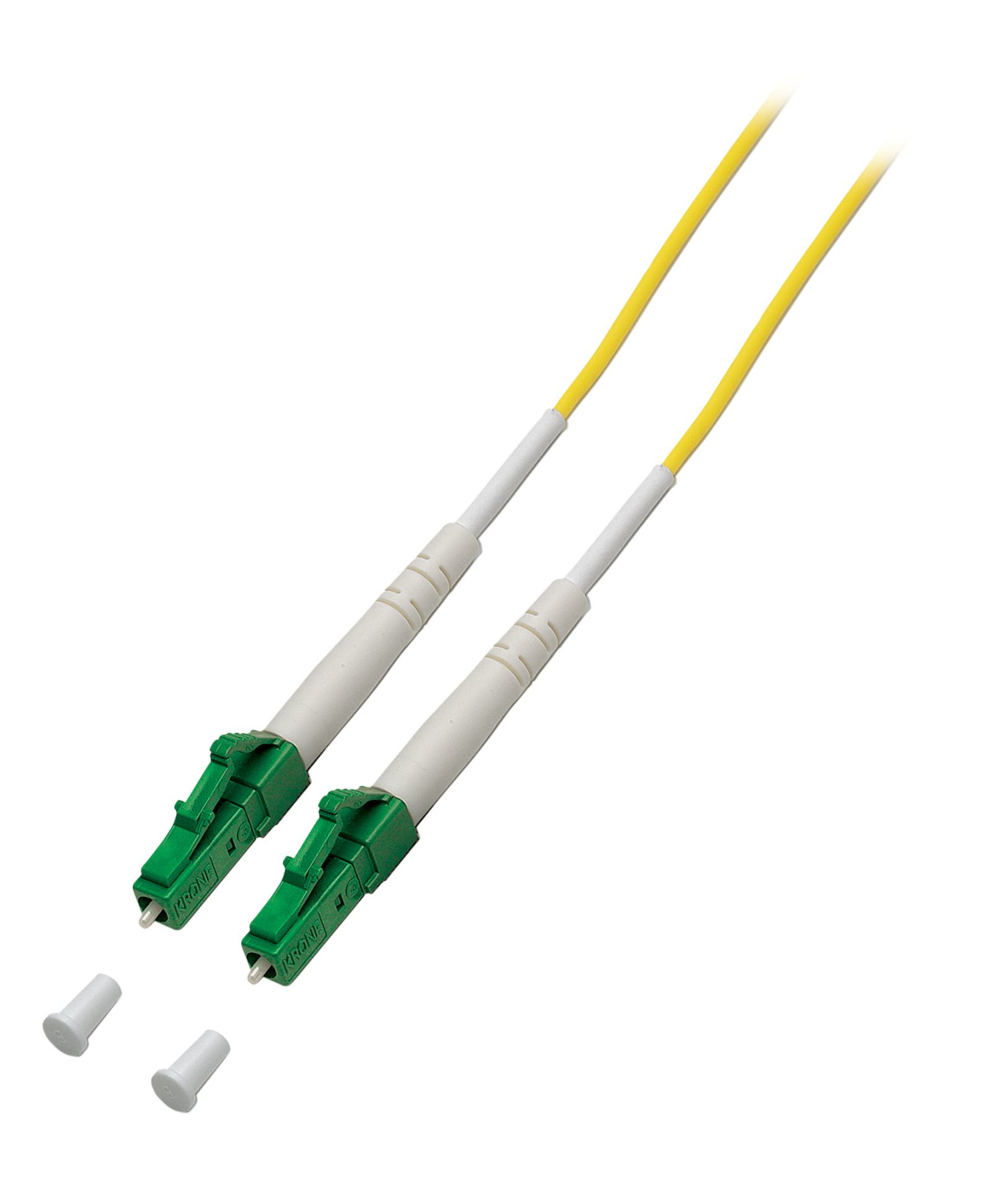 EFB Elektronik O2519.2 fibre optic cable 2 m LC I-V(ZN) H G.657.A2 Yellow