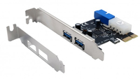 Exsys GmbH PCIe USB 3.2 Gen 1 Karte mit 2+2 Ports VIA Chip-Set EX-11049 - PCI-Express
