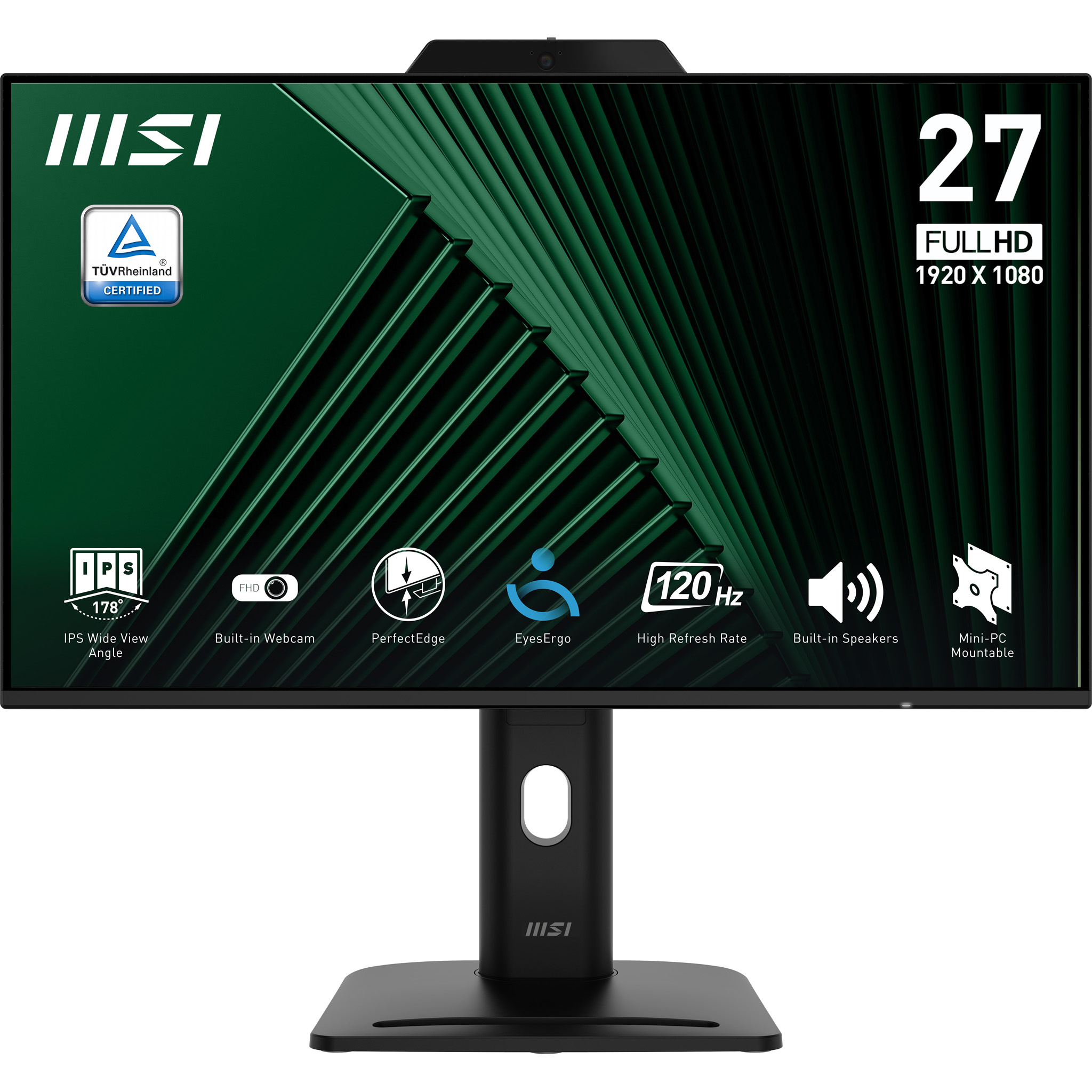 MSI PRO MP272PMG computer monitor 68.6 cm (27) 1920 x 1080 pixels Full HD LCD Black