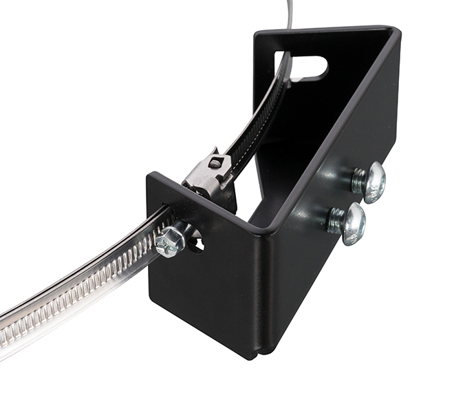 B-TECH Column Pillar Clamp Black