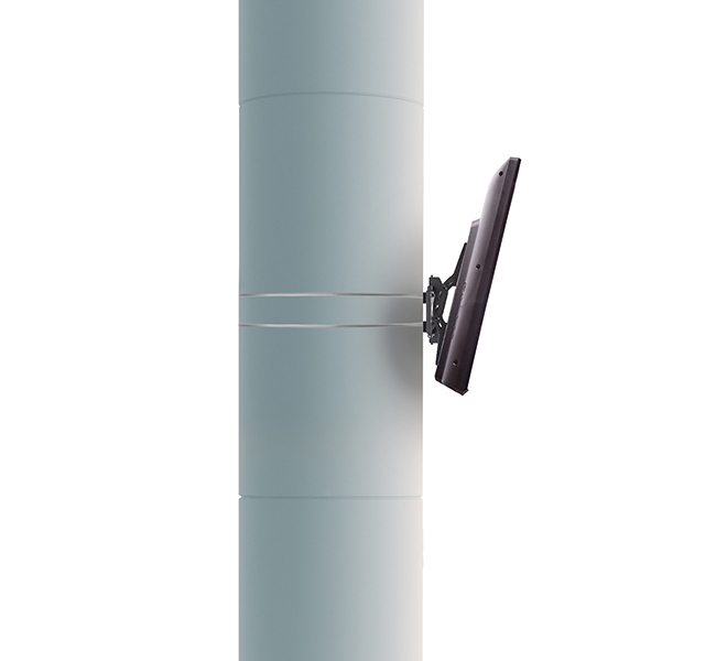 B-TECH Column Pillar Clamp Black